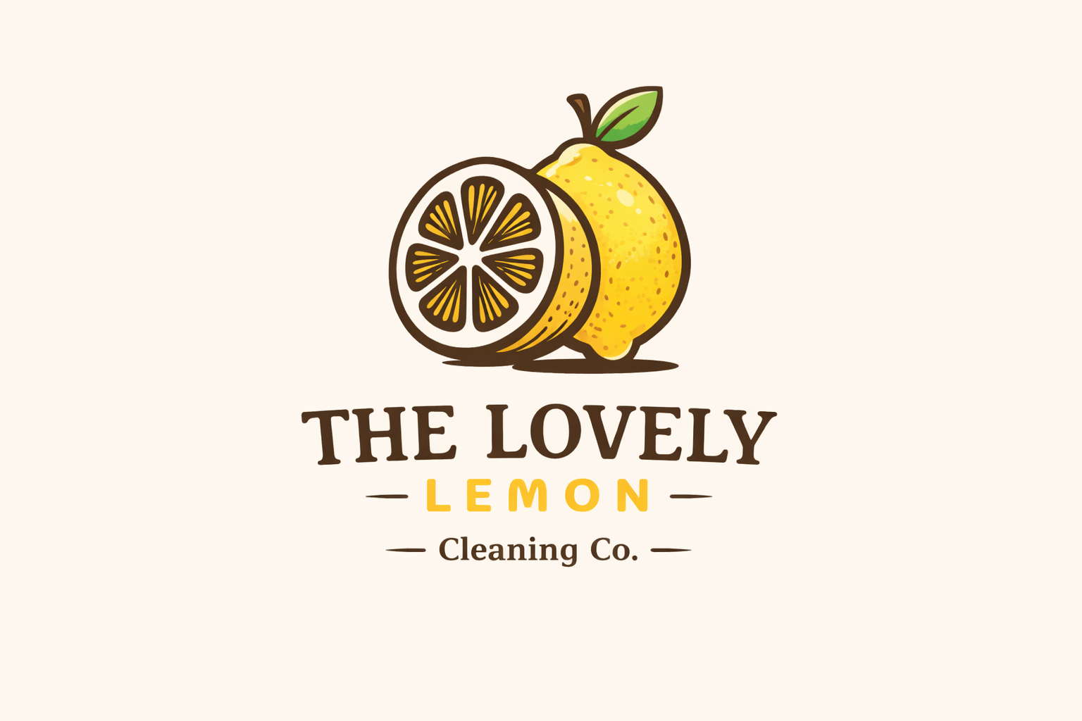 The Lovely Lemon Cleaning Co. logo